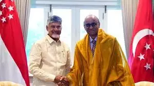 A.P. CM Chandrababu Naidu Explores Strategic Partnership with Singapore President, Senior Minister A.P. CM Chandrababu Naidu Explores Strategic Partnership with Singapore President, Senior Minister