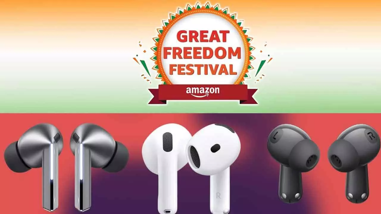 Amazon Great Freedom Festival 2025 Sale: Earbuds from Boat, Mivi, Realme & Samsung at Record Discounts