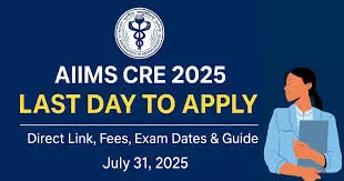 AIIMS CRE 2025: Last Day to Apply for Group B & C Posts at aiimsexams.ac.in, Exam From August 25