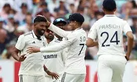 WTC 2025-27 Points Table Updated: India Climbs to Third Spot After Oval Thriller Against England