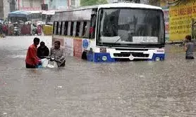 Hyderabad Roads Flooded After Heavy Rains; Telangana Weatherman Warns of Intense Thunderstorm