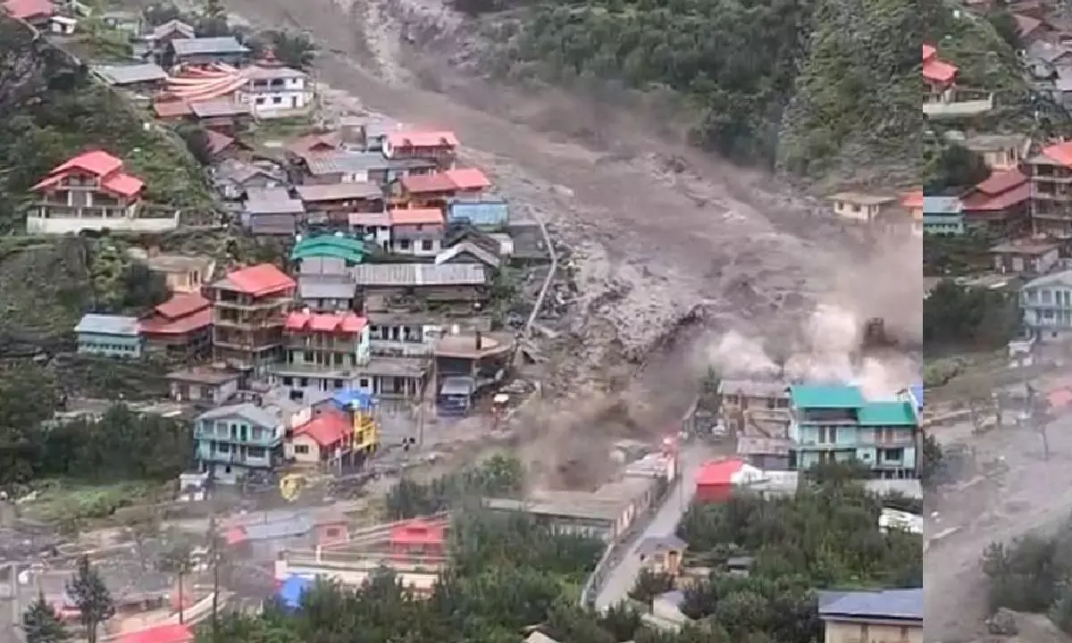 Cloudburst Triggers Devastating Flash Floods in Uttarkashi’s Dharali Village; At Least 4 Dead, Dozens Missing