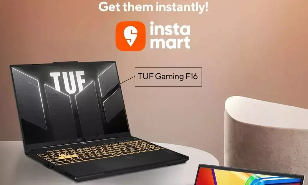 Asus Teams Up with Swiggy Instamart to Offer 10-Minute Laptop Delivery in Hyderabad and Other Cities