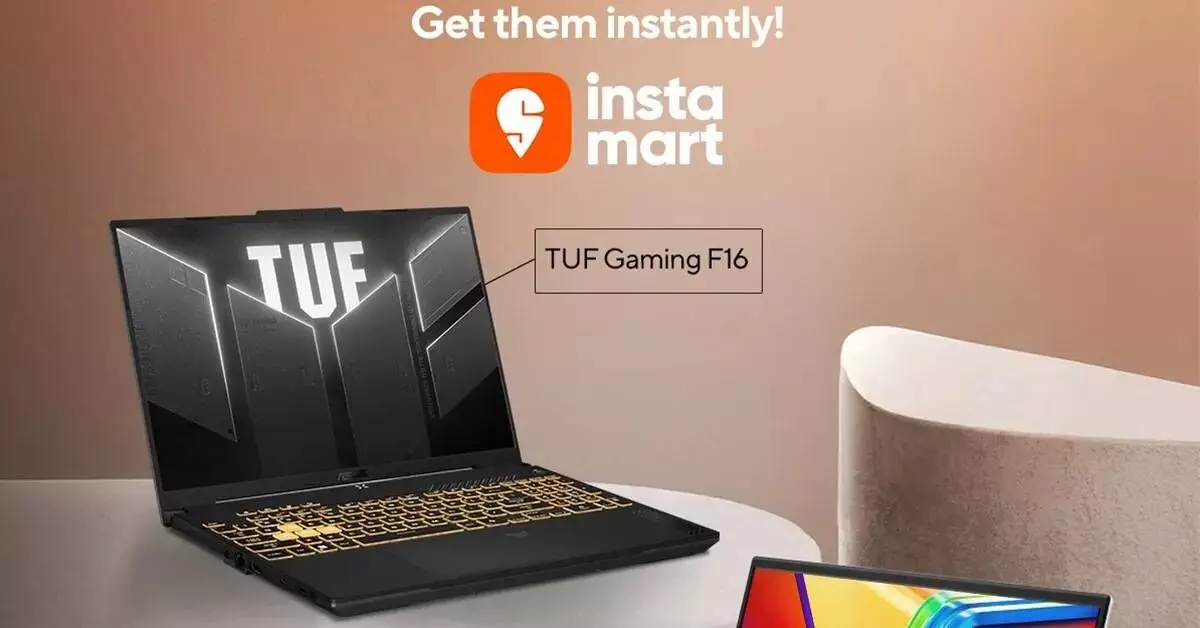 Asus Teams Up with Swiggy Instamart to Offer 10-Minute Laptop Delivery in Hyderabad and Other Cities