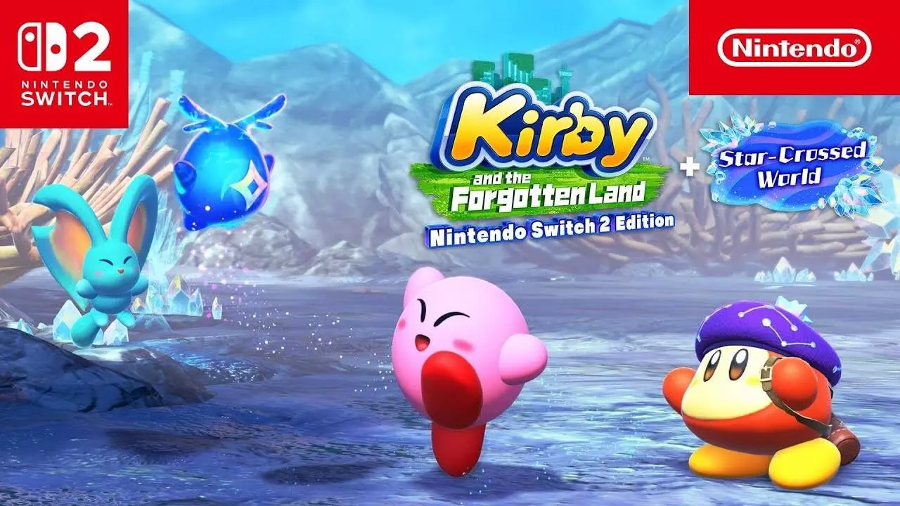New Kirby and the Forgotten Land Trailer Reveals Gear Mouth, Sign Mouth for Nintendo Switch 2
