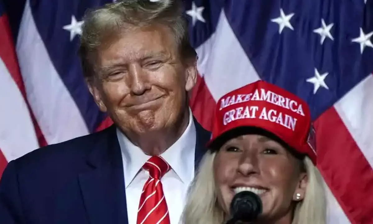 US–India Tariff Clash: Greene Calls Out Trump Over H1-B Visas, Ukraine War