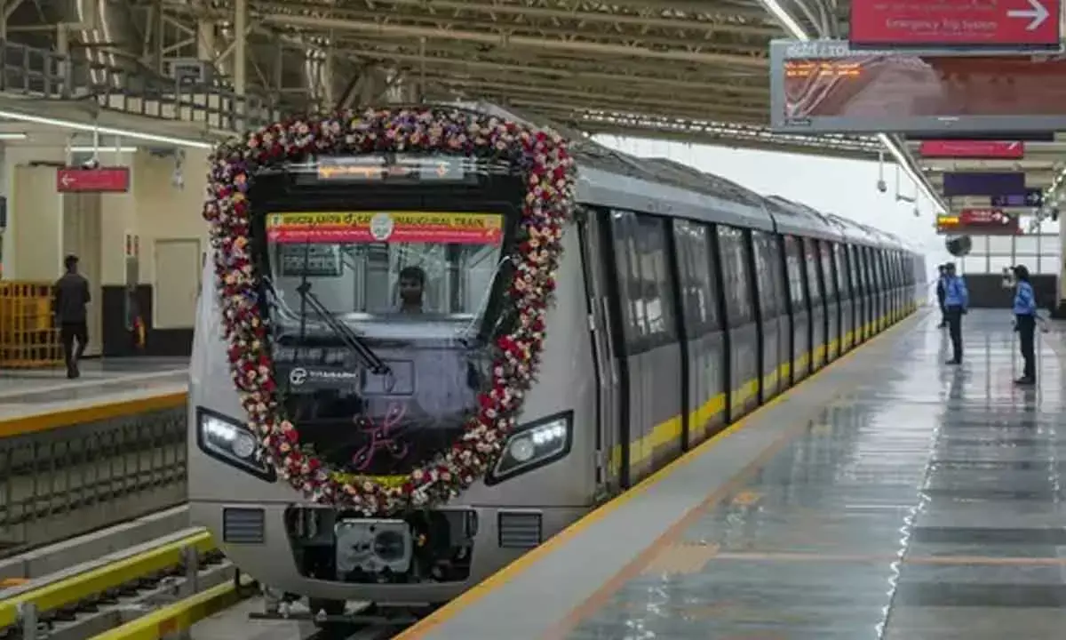 Bengaluru Metro Yellow Line Starts Today, Connecting RV Road to Electronics City