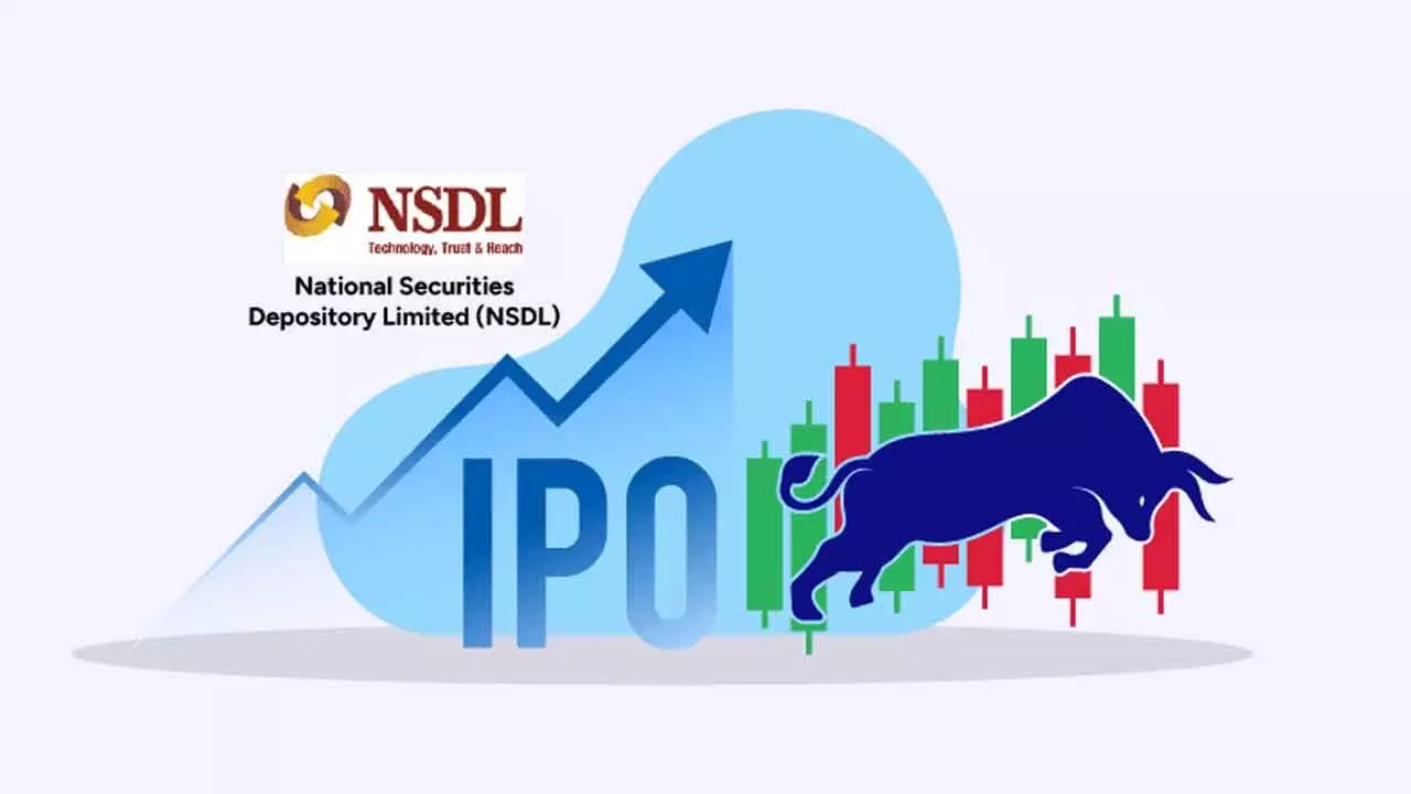 NSDL Shares Extend Bull Run, Gain 9% in a Day | IPO Subscribers Reap Rich Rewards