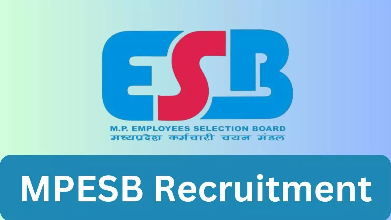 MPESB Paramedical Recruitment 2025: Apply for 752 Group-5 Posts by August 11 MPESB Paramedical Recruitment 2025: Apply for 752 Group-5 Posts by August 11
