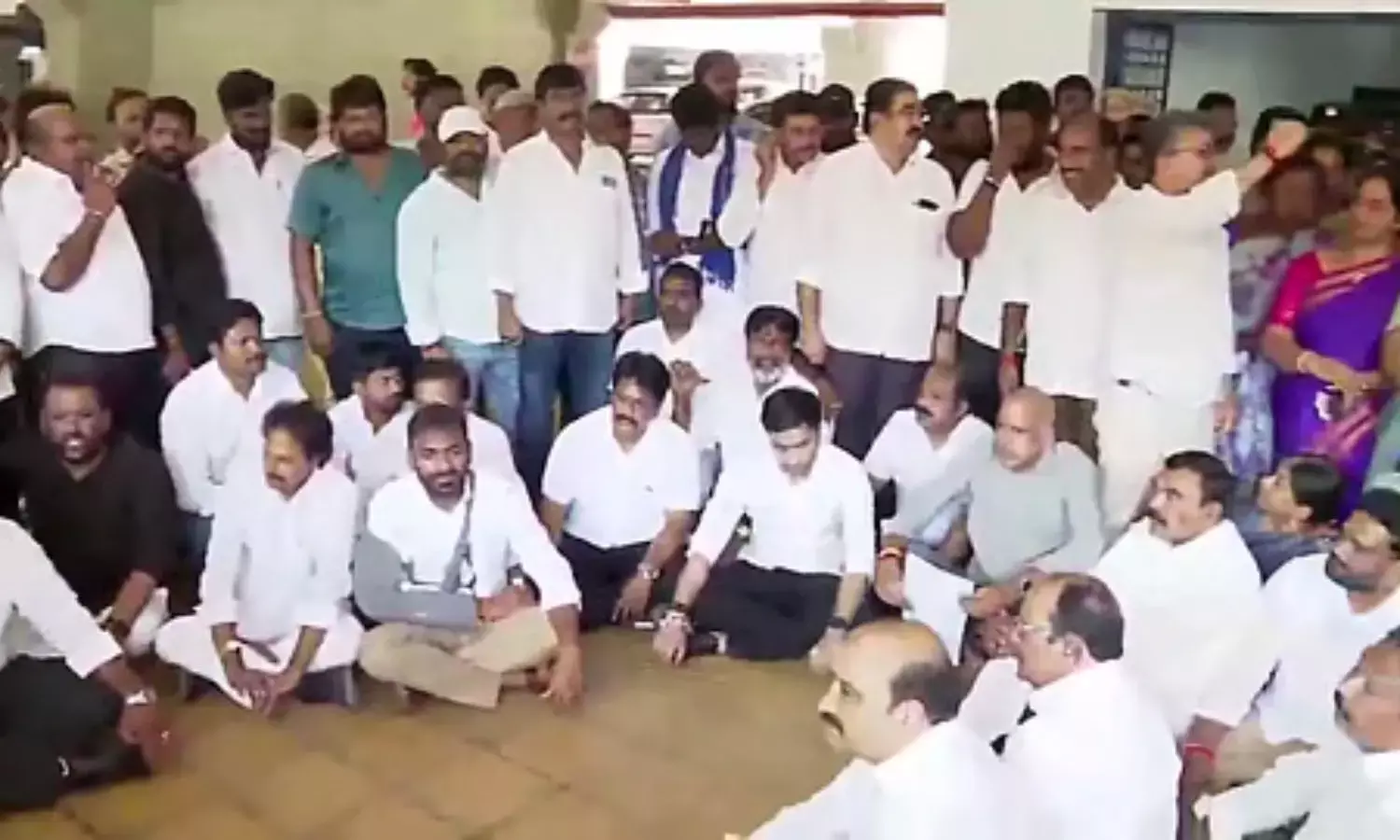 YSRCP attacks TDP for violence in ZPTC polls in Kadapa YSRCP attacks TDP for violence in ZPTC polls in Kadapa