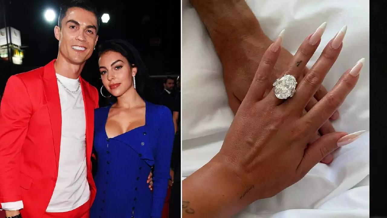 “Cristiano Ronaldo’s Engagement Ring for Georgina Rodríguez Estimated Far Exceeds MS Dhoni’s IPL Salary”