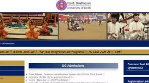 DU CSAS UG 2025: Third Round Seat Acceptance Window Open at ugadmission.uod.ac.in