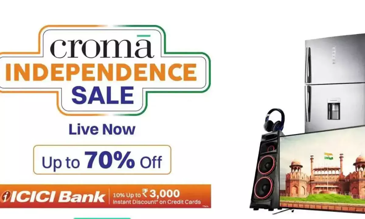 Croma Independence Day Sale 2025: Best Deals on TVs, Laptops, and More