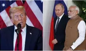 US Warns of Higher Tariffs on India if Trump-Putin Alaska Talks Falter