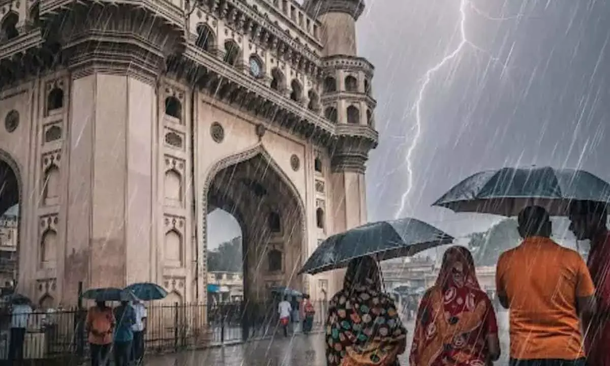 IMD Alerts Telangana: Thunderstorms, Lightning and Gusty Winds Incoming
