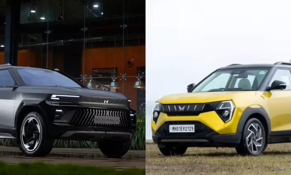 Mahindra Vision X Concept vs Mahindra XUV 3XO: Side-By-Side Comparison in Images