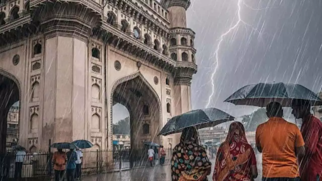 IMD Alerts Telangana: Thunderstorms, Lightning and Gusty Winds Incoming