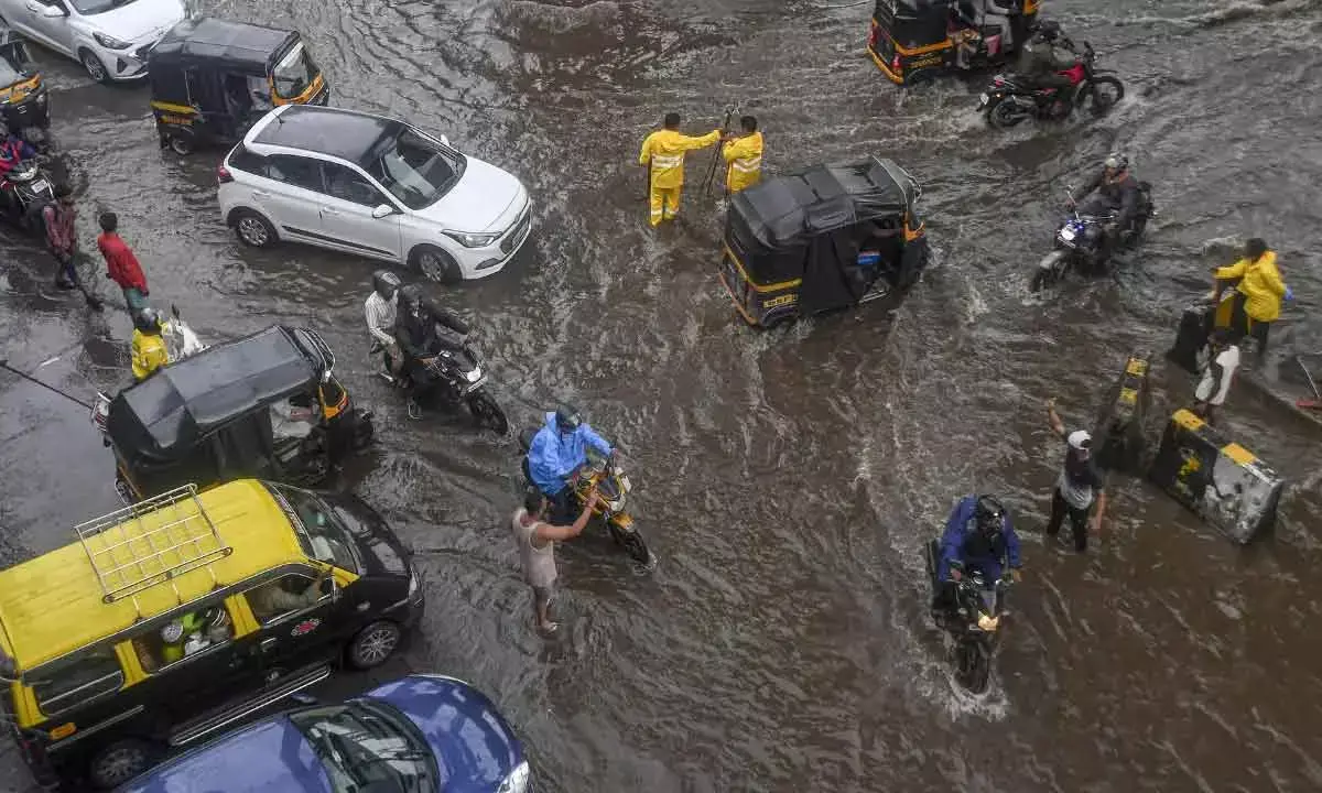 Mumbai Under Siege: Rain-Induced Flooding Sparks Red Alert, Airports and Trains Hit