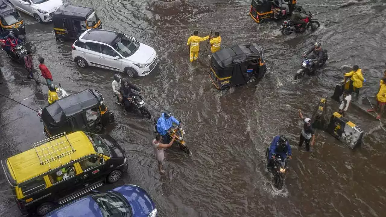 Mumbai Under Siege: Rain-Induced Flooding Sparks Red Alert, Airports and Trains Hit