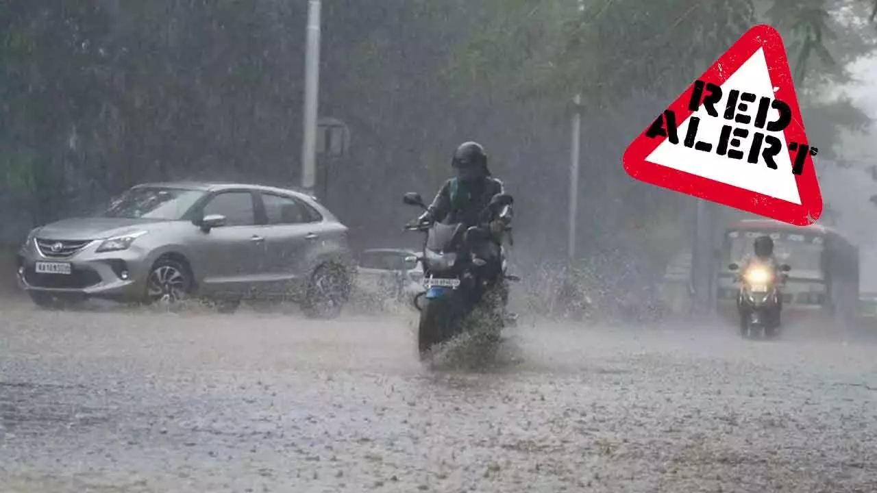 Red Alert in Karnataka, Telangana: IMD Predicts Extremely Heavy Rainfall Till Sept 2