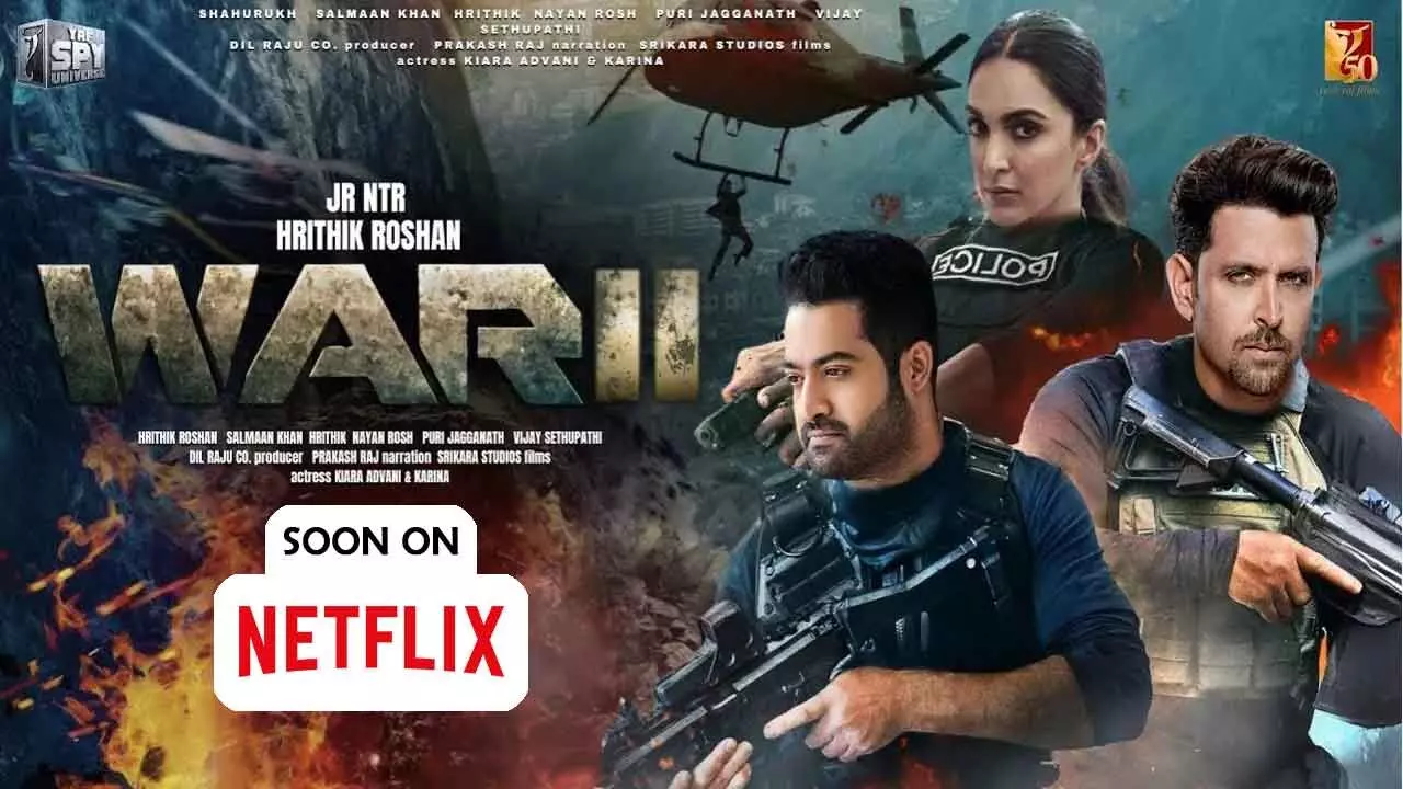 War 2 Digital Premiere: Hrithik Roshan and Jr NTR Starrer Expected on Netflix Soon War 2 Digital Premiere: Hrithik Roshan and Jr NTR Starrer Expected on Netflix Soon