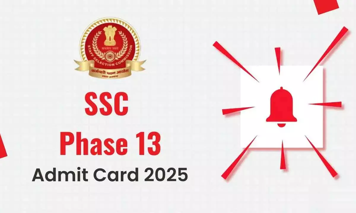 SSC Selection Post Phase XIII Re-Exam on August 29; Admit Cards Released at ssc.gov.in