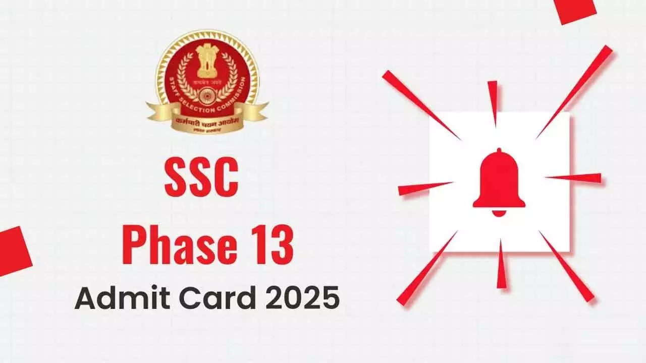 SSC Selection Post Phase XIII Re-Exam on August 29; Admit Cards Released at ssc.gov.in SSC Selection Post Phase XIII Re-Exam on August 29; Admit Cards Released at ssc.gov.in