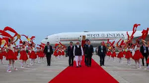 PM Modi Arrives in China for SCO Summit, First Visit in 7 Years PM Modi Arrives in China for SCO Summit, First Visit in 7 Years