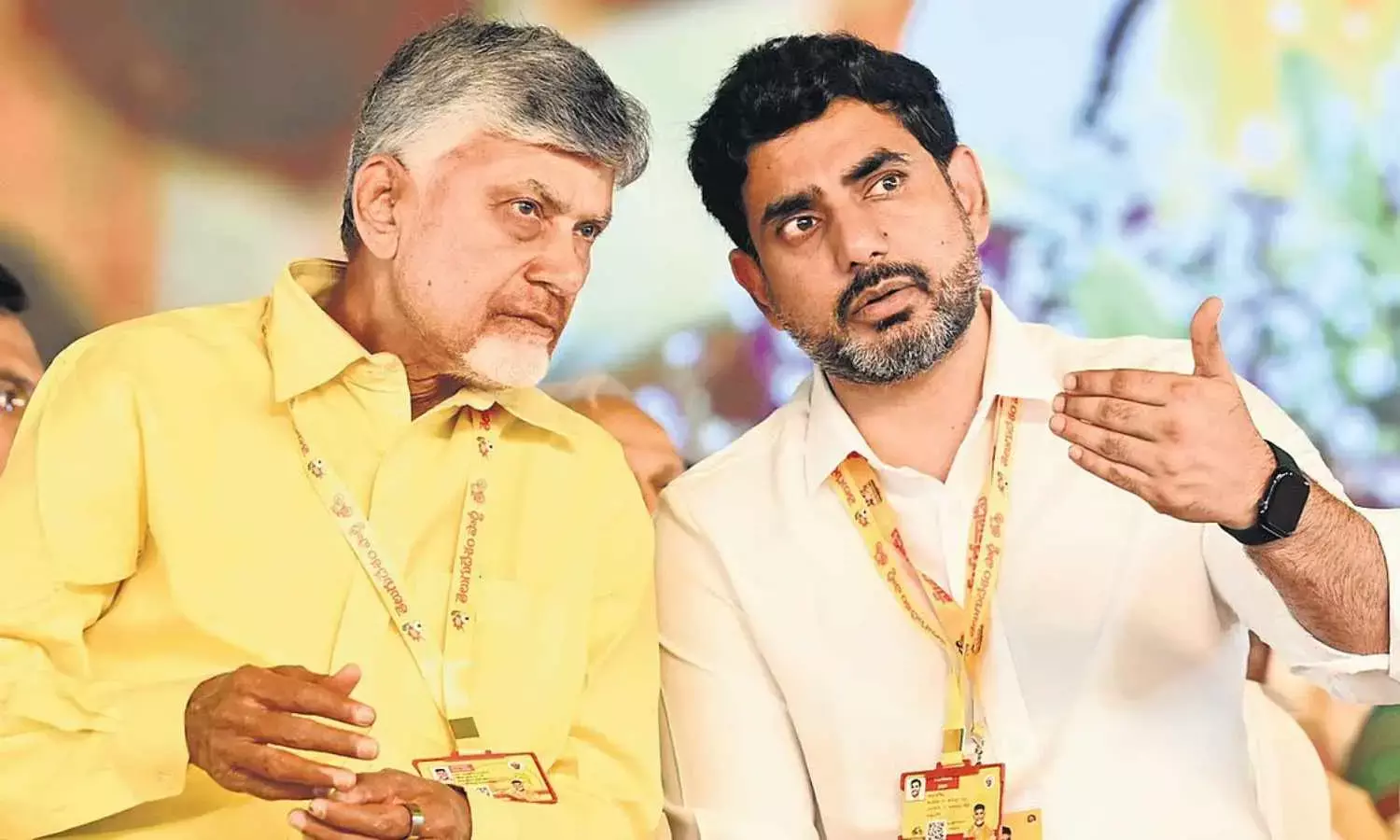 Lokesh recalls Naidus contribution after becoming CM of undivided AP 30 years ago