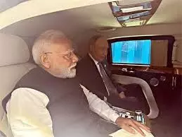 Not for the ears of others: When Putin gave PM Modi a ride after SCO Summit Not for the ears of others: When Putin gave PM Modi a ride after SCO Summit