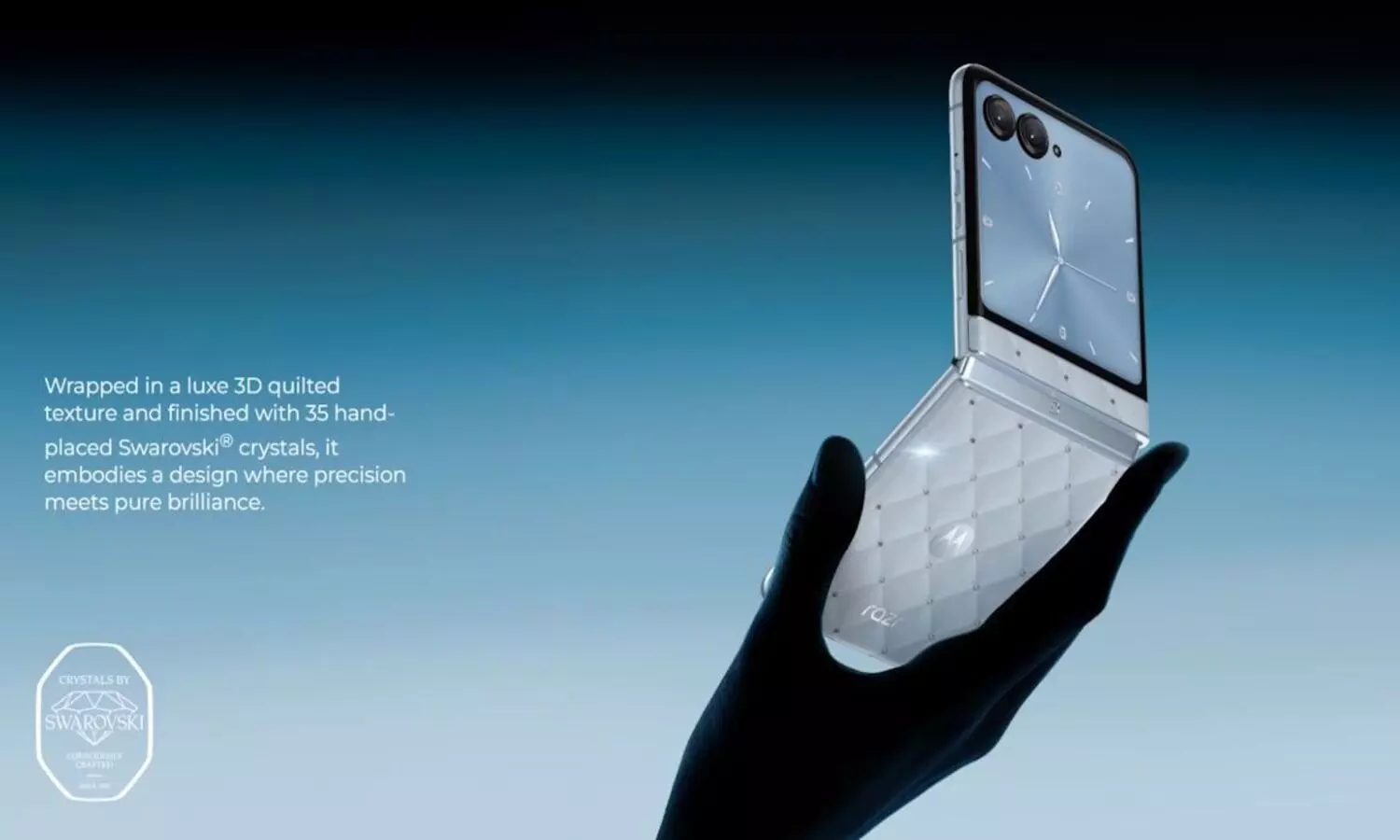 Motorola Razr 60 Flip Phone + Buds LOOP Swarovski Edition India Price Motorola Razr 60 Flip Phone + Buds LOOP Swarovski Edition India Price