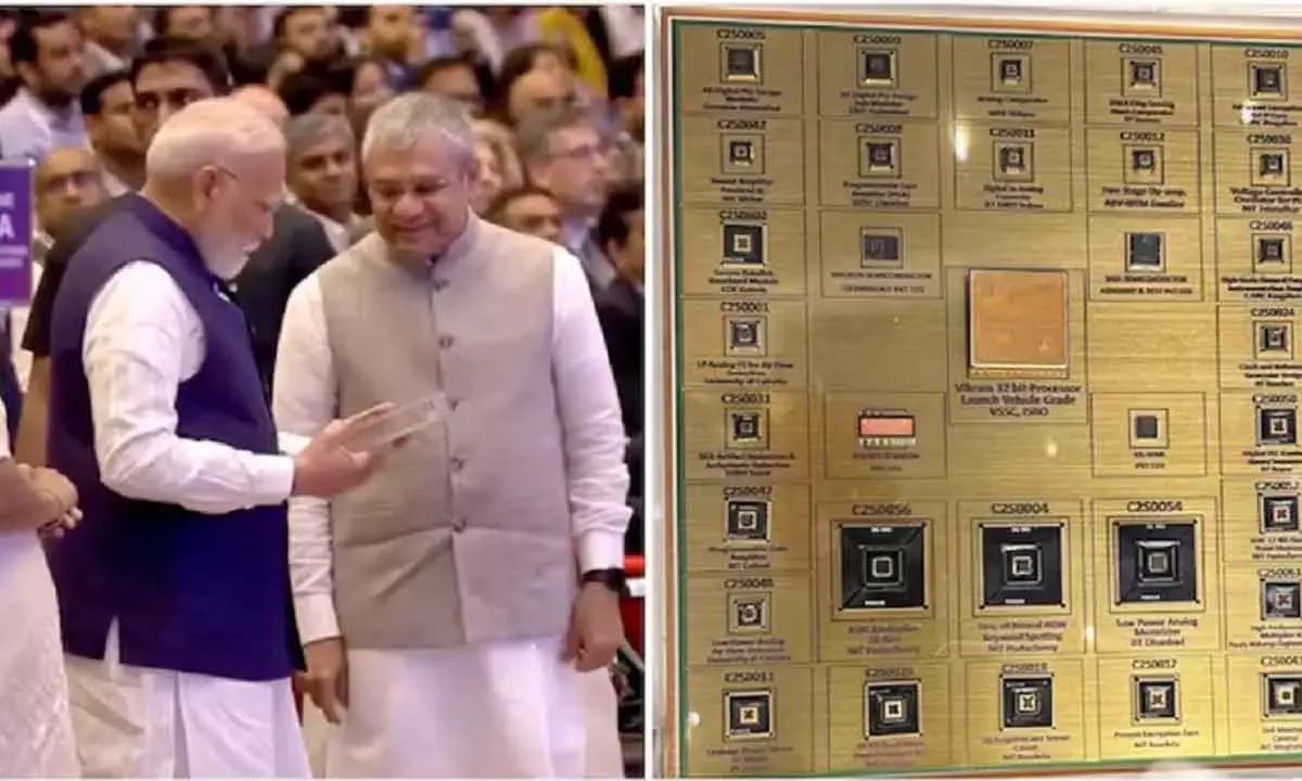 India gets 1st Made-in-India 32-bit chip ‘Vikram’