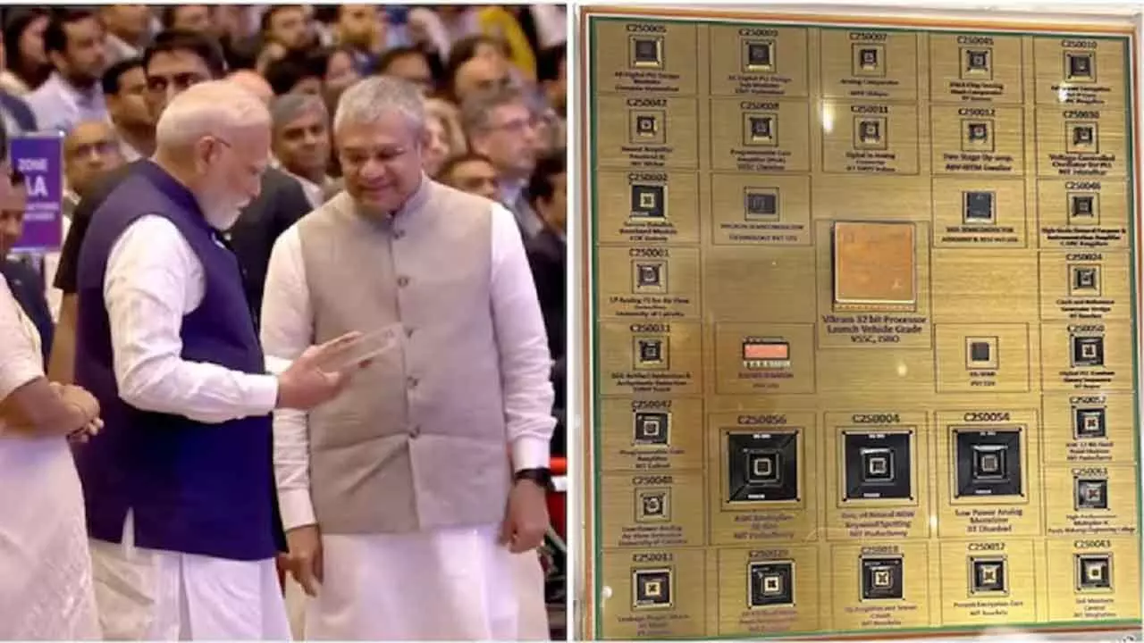 India gets 1st Made-in-India 32-bit chip ‘Vikram’ India gets 1st Made-in-India 32-bit chip ‘Vikram’
