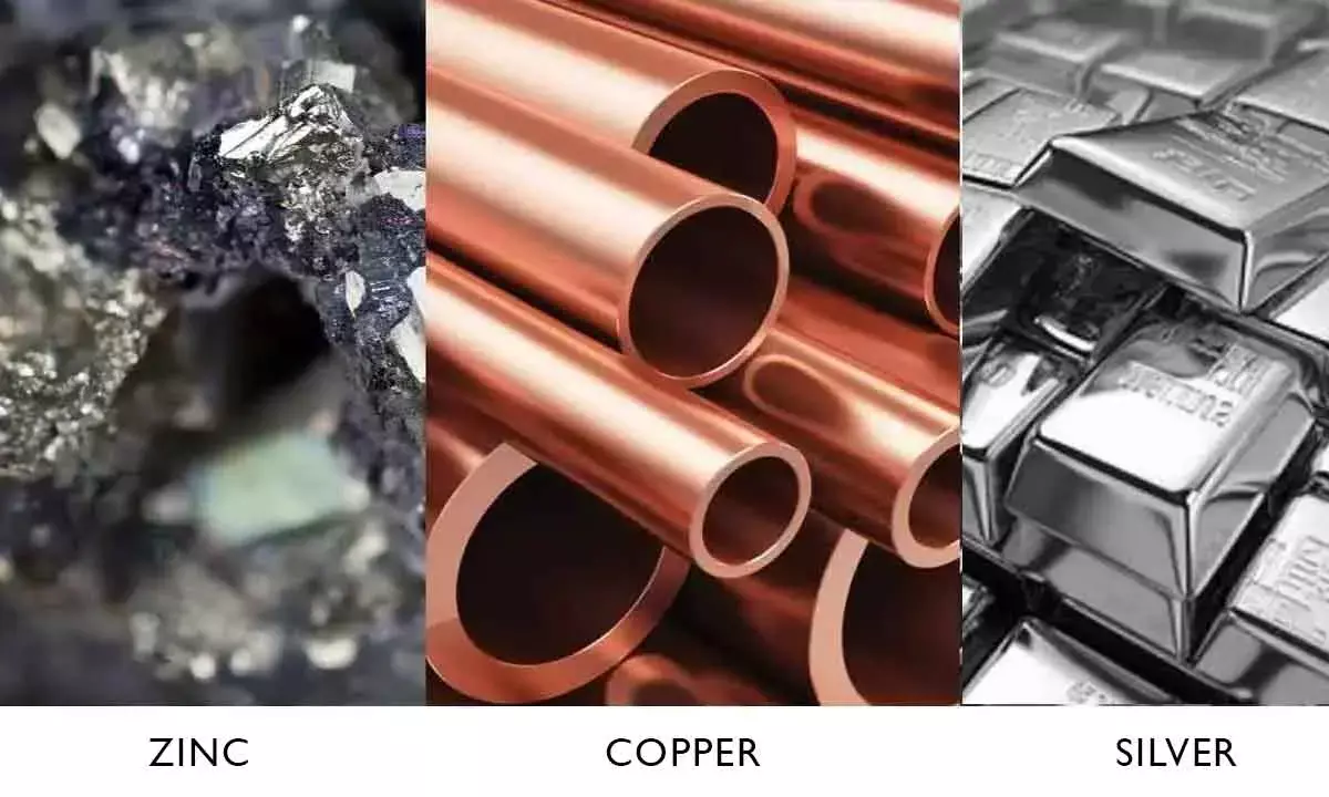 Zinc futures fall on low participation