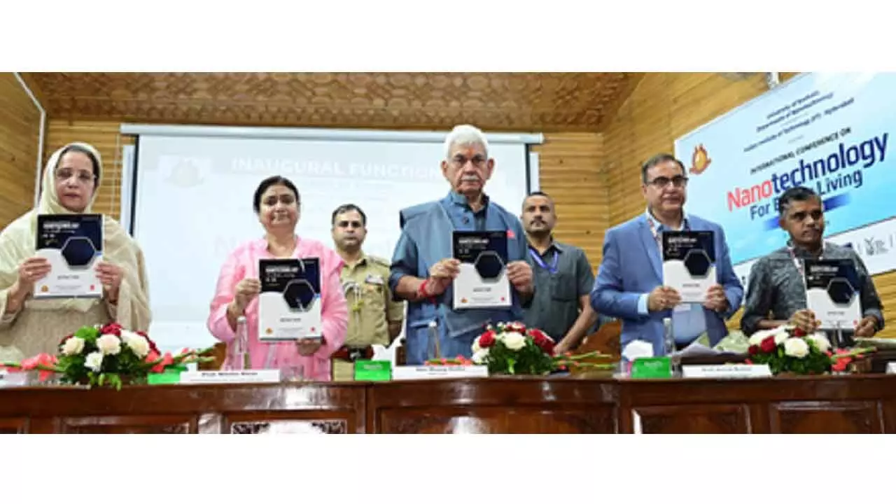 J&K L-G opens global meet on nanotech in Srinagar J&K L-G opens global meet on nanotech in Srinagar