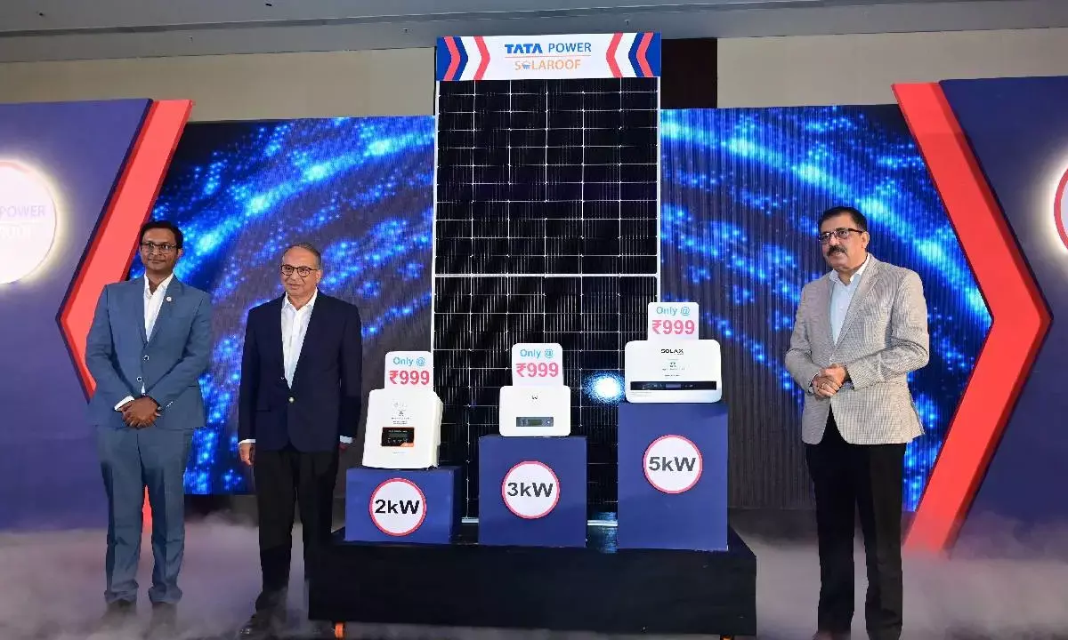 Tata Power Renewables launches Ghar Ghar Solar initiative in Vizag