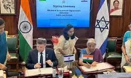 India and Israel Ink New Treaty to Boost Trade and Investments