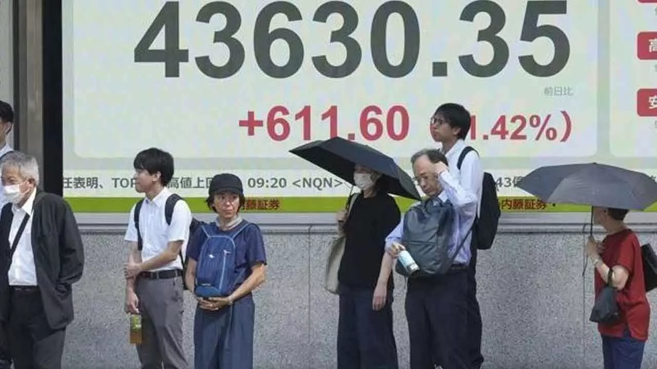 Global shares rise after Japan PM announces plan to resign Global shares rise after Japan PM announces plan to resign