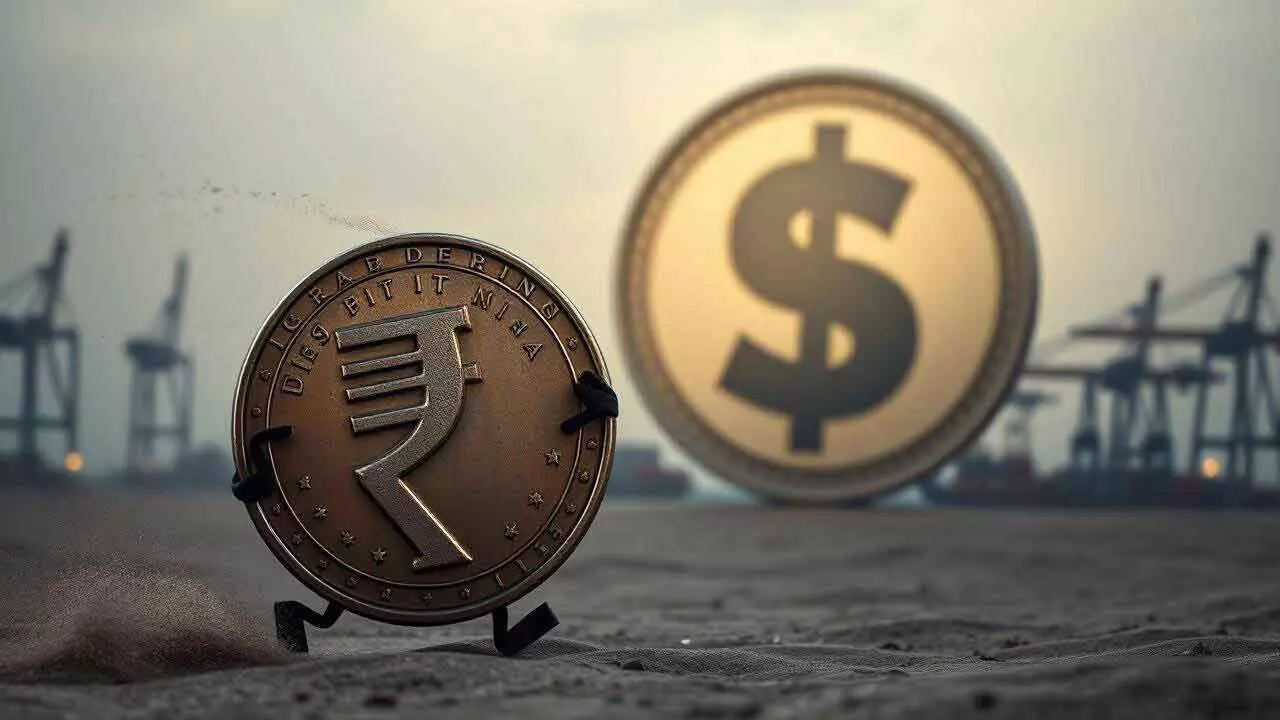 Rupee falls 3 paise to close at 88.12 against US dollar Rupee falls 3 paise to close at 88.12 against US dollar