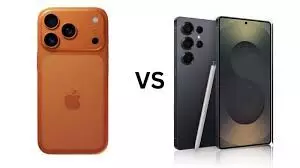 iPhone 17 Pro Max vs Samsung Galaxy S25 Ultra: Display, Cameras, Battery, Price Compared iPhone 17 Pro Max vs Samsung Galaxy S25 Ultra: Display, Cameras, Battery, Price Compared