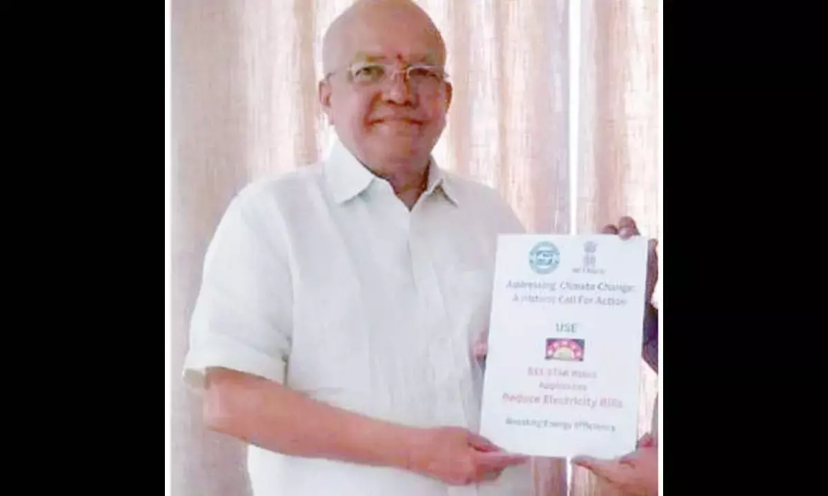 Telangana vigilance commissioner bats for energy efficiency to drive climate action