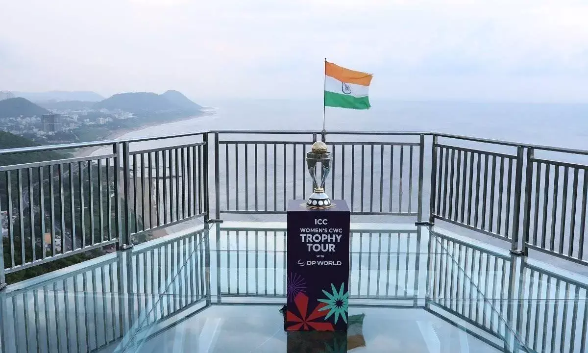 Women’s Cricket World Cup 2025 Trophy tour