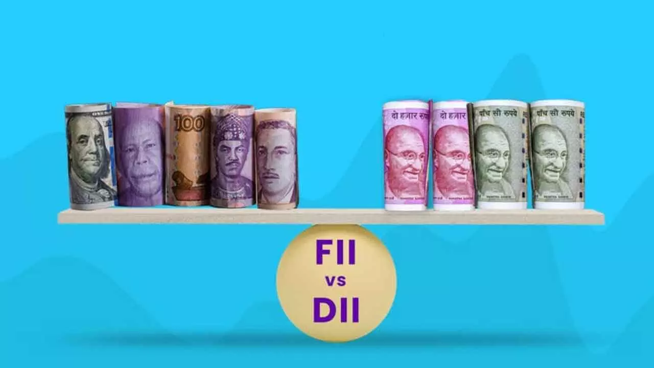DIIs buying, GST reforms counters FIIs exodus: Report DIIs buying, GST reforms counters FIIs exodus: Report