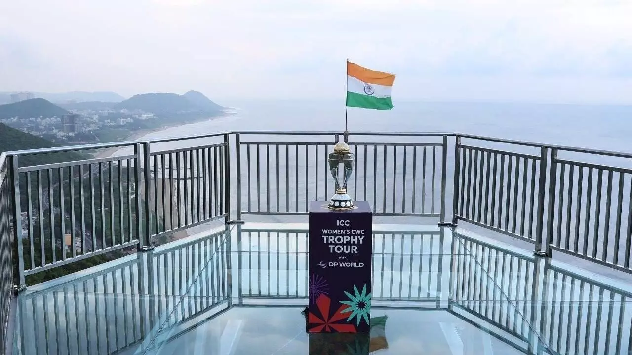 Women’s Cricket World Cup 2025 Trophy tour