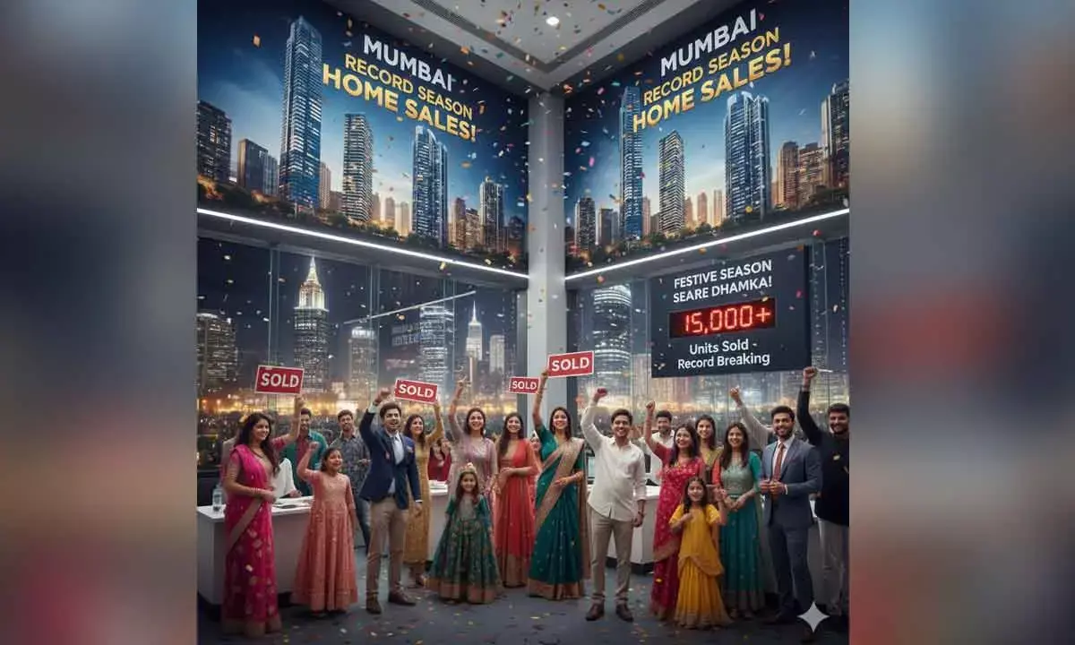 Mumbai witnesses record home sales in festive season