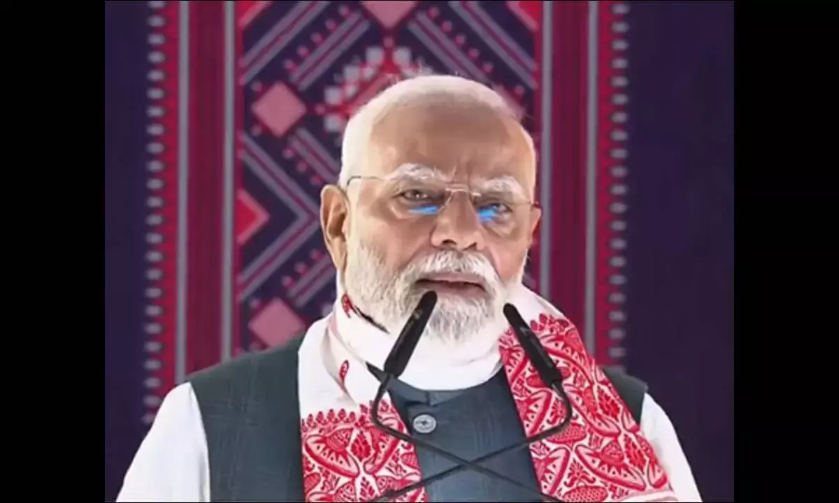 Cong sheltered infiltrators, disturbed demography in Assam: PM Modi