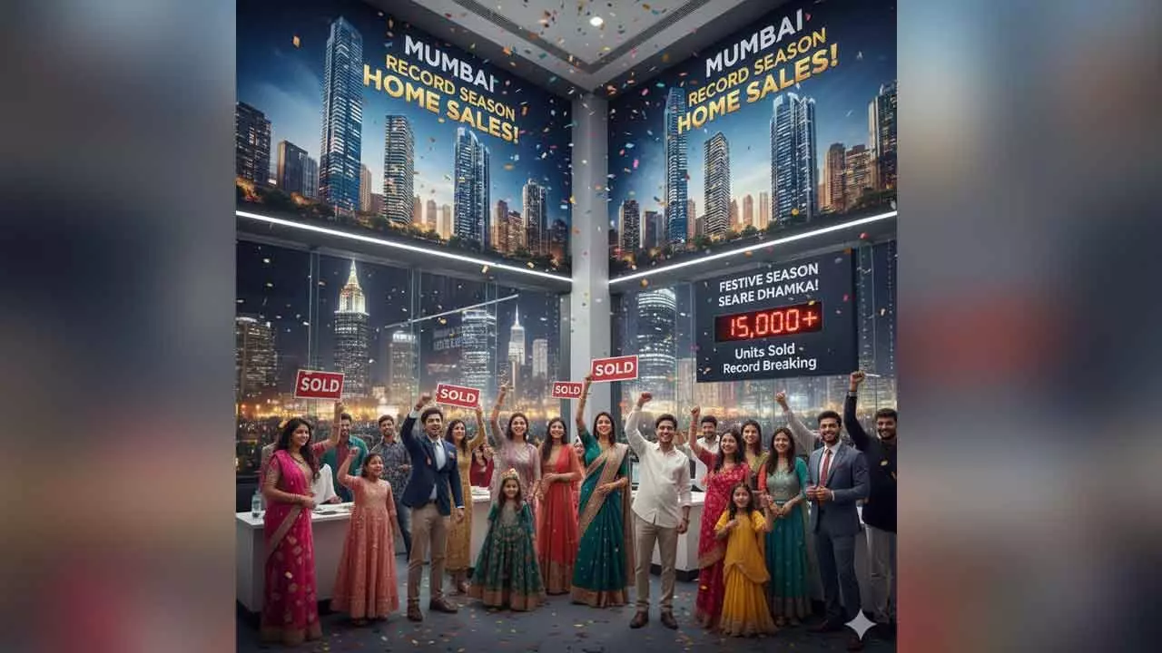 Mumbai witnesses record home sales in festive season