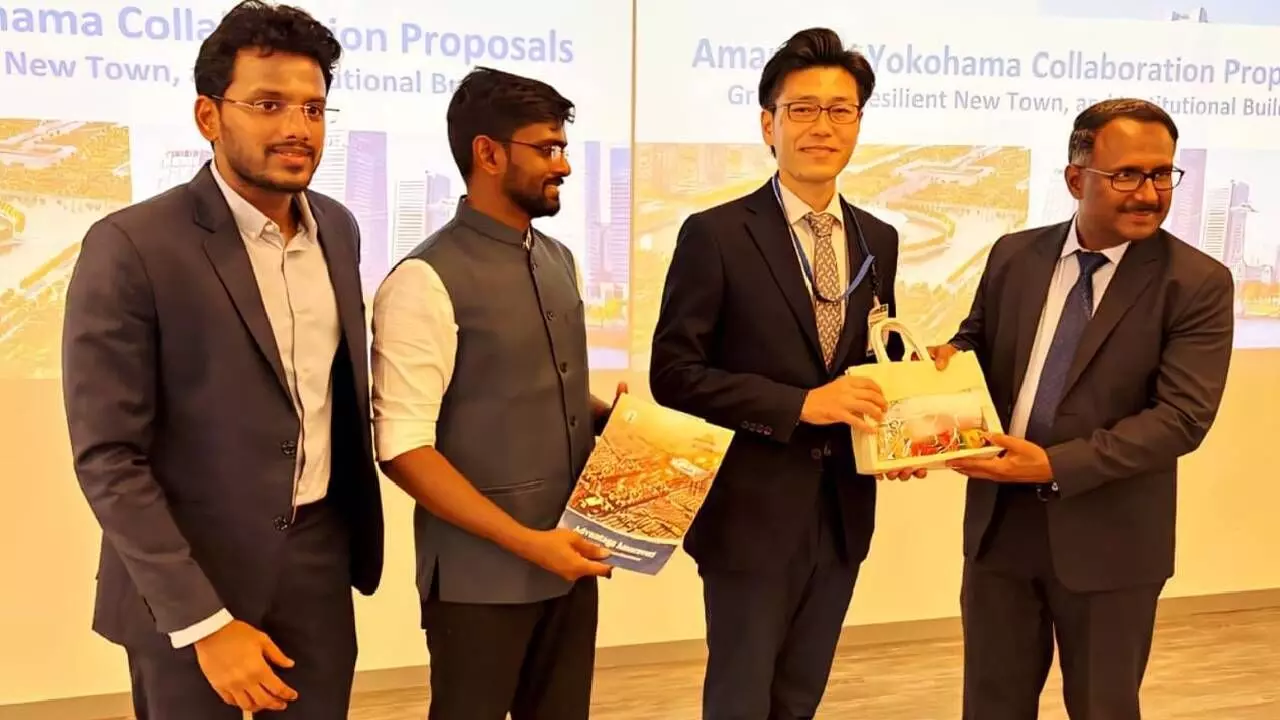 Yokohama ready to partner with Amaravati for urban planning, climate resilience Yokohama ready to partner with Amaravati for urban planning, climate resilience