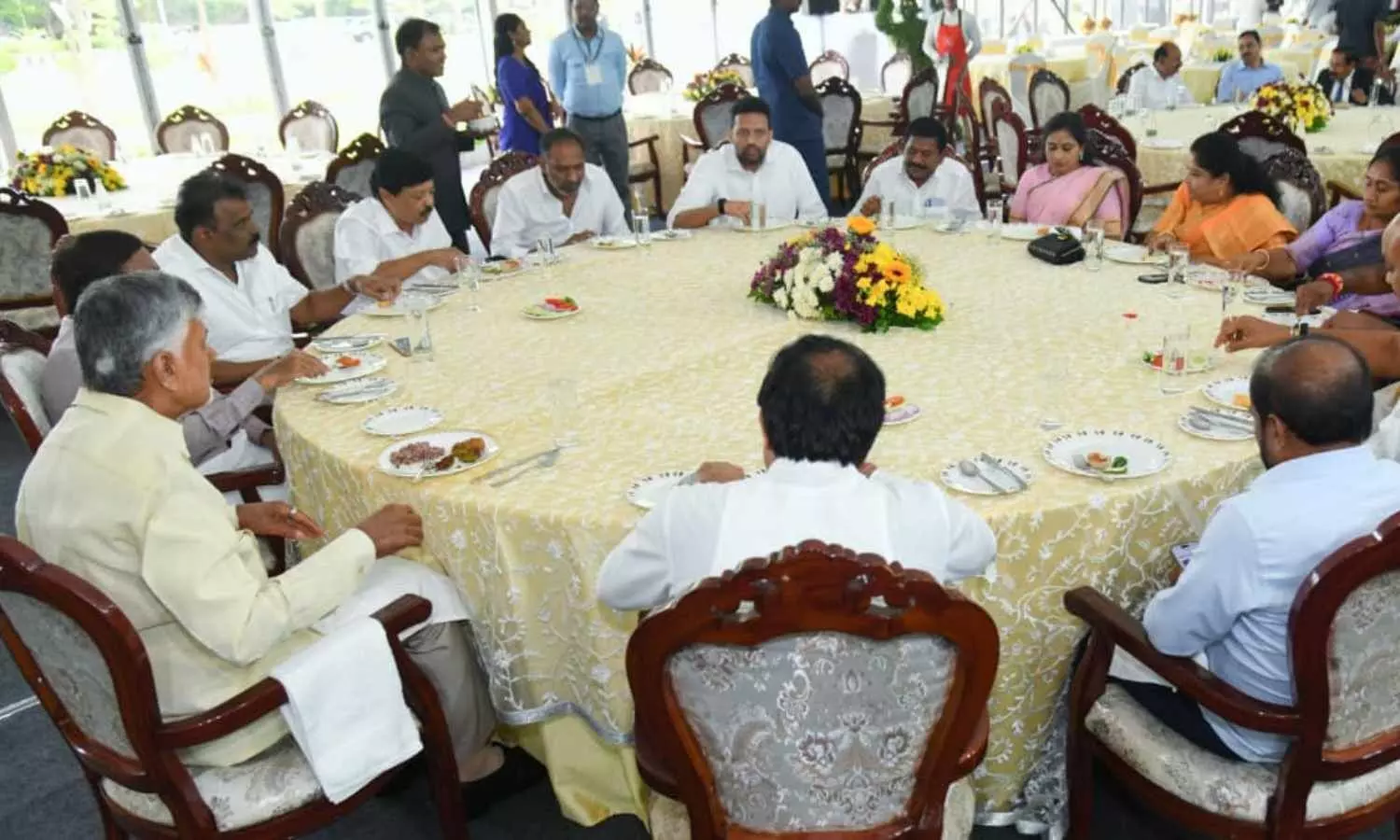 AP ahead of national GSDP growth, Naidu asks Collectors to play a key role in achieving Swarnaandhra Vision goals AP ahead of national GSDP growth, Naidu asks Collectors to play a key role in achieving Swarnaandhra Vision goals