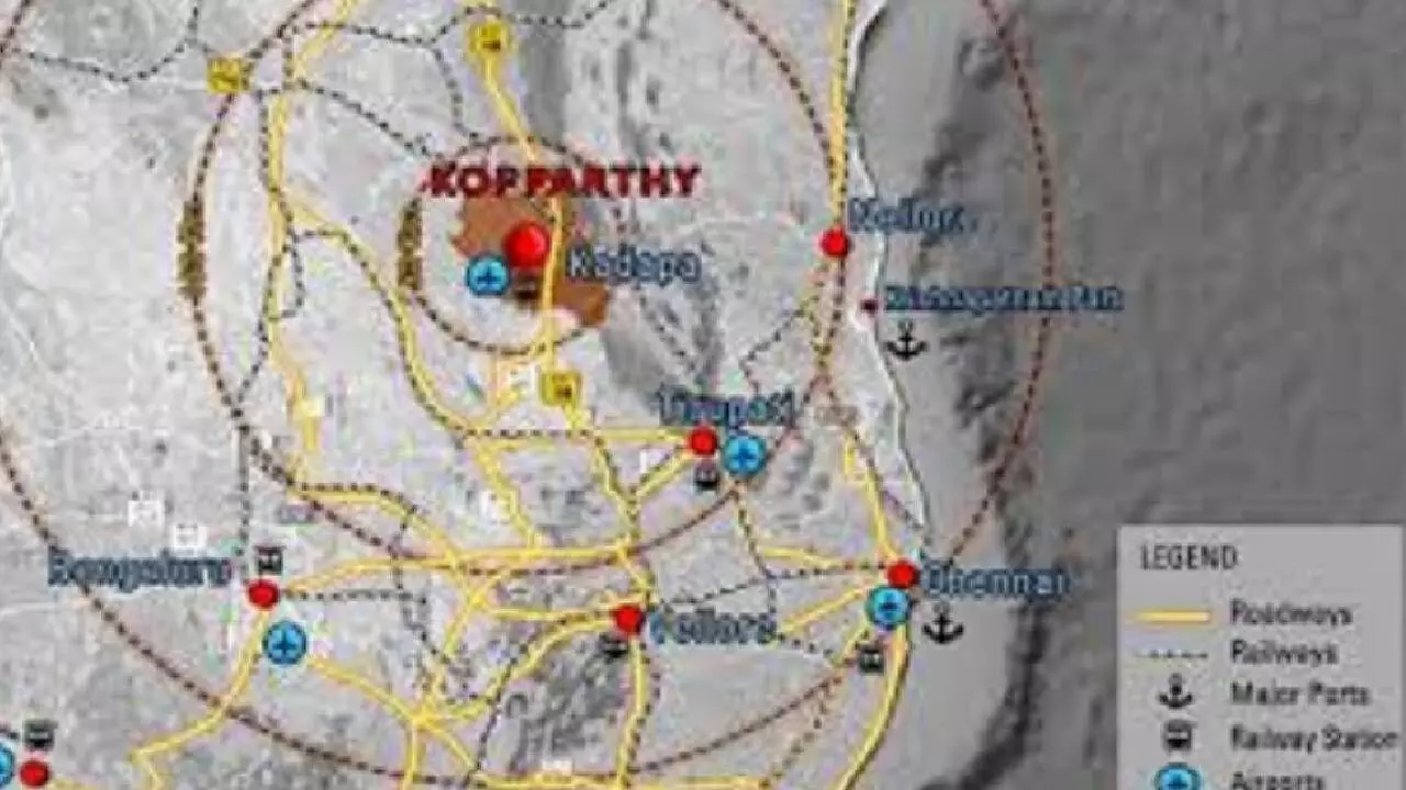 AP notifies new master plan for Kopparthy node